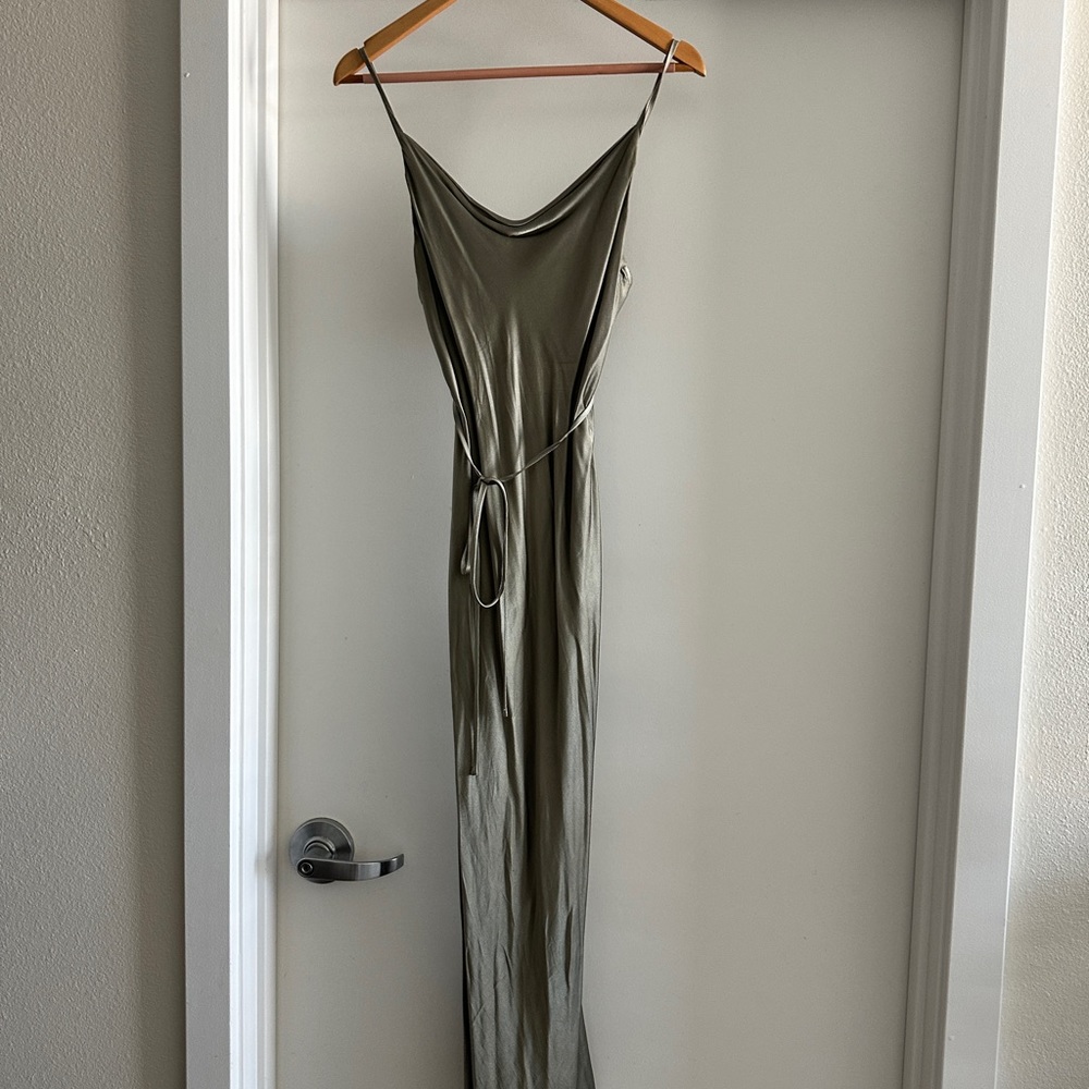 Shona Joy Midi Green Dress